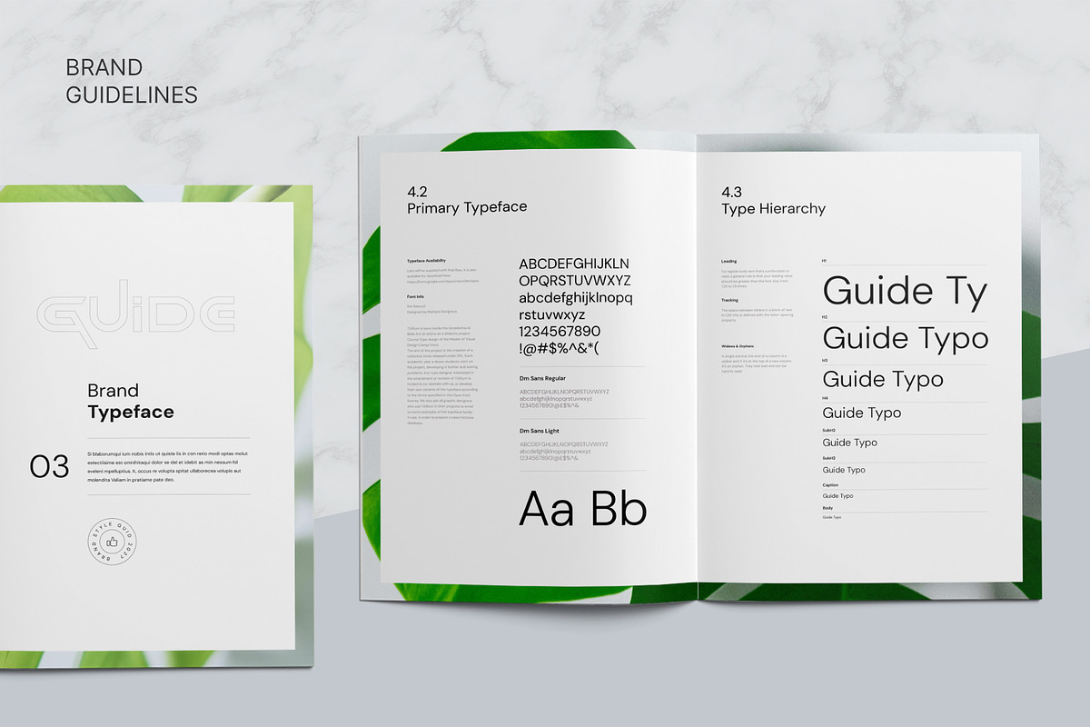 Brand Manual | CANVA, a Brochure Template by KreateTribe (Photo 7 of 15)