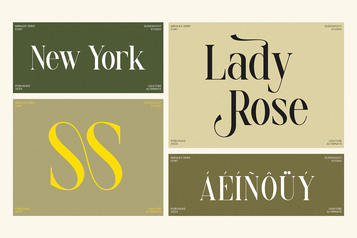 Mirales - Vintage Serif Font, a Serif Font by Idea Studio (Photo 9 of 12)