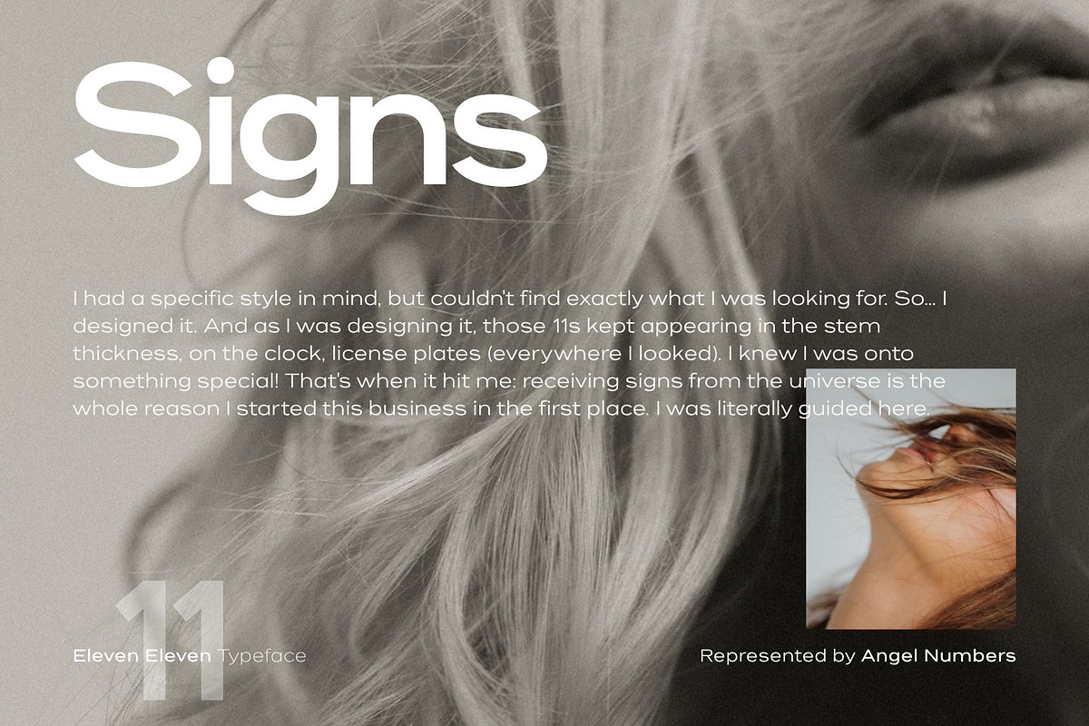 Eleven Eleven Sans Serif, a Sans Serif Font by Blanc Salváge (Photo 6 of 12)