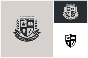 Royal Crest Coat of Arms Emblem Logo, a Branding & Logo Template by Enola99d