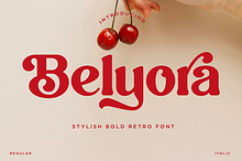 Belyora - Stylish Retro Font