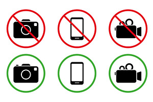 Video Camera Photo Smartphone Sign, an Object Illustration by Vector Creator