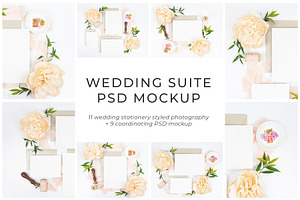 Wedding Suite Mockup Bundle