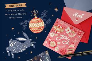 Festive Folk Graphic Collection