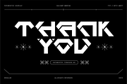 VB Mixow - Futuristic Display Font, a Sans Serif Font by VALIANTBROTHA (Thumbnail 11 of 11)