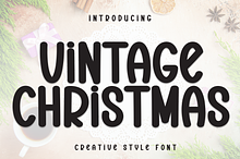 Vintage Christmas | Script Font