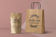 Creme Brulee Font Duo and Logo Kit, a Script Font by Kellie Jayne Studio (Thumbnail 6 of 13)