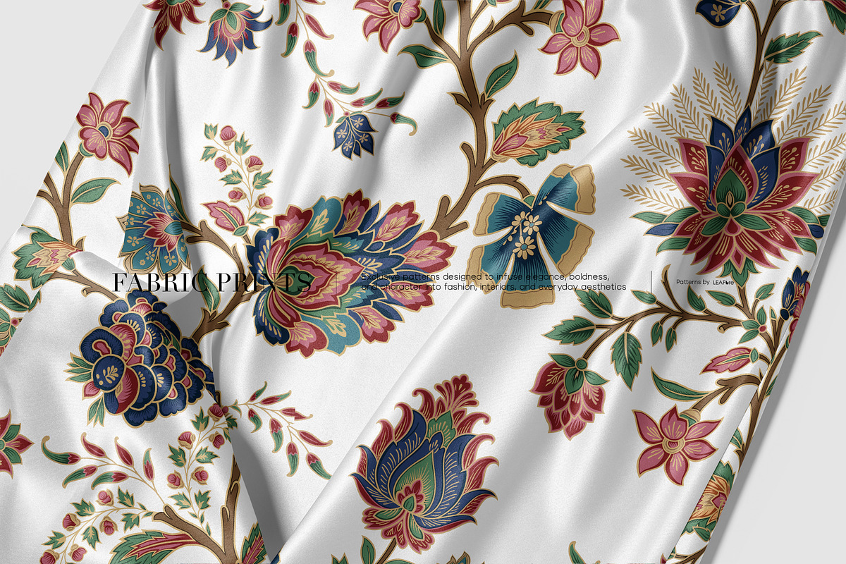 Jacobean Bloom Prints & Motifs, a Pattern Graphic by LEAFure (Photo 9 of 10)