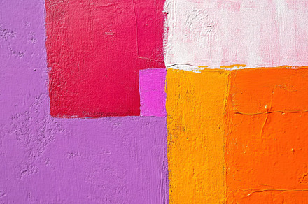 Geometric colorful abstract art