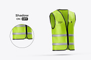 Safety Vest Uniform Mockup, an Apparel Mockup by RamStudio2 (Thumbnail 5 of 15)