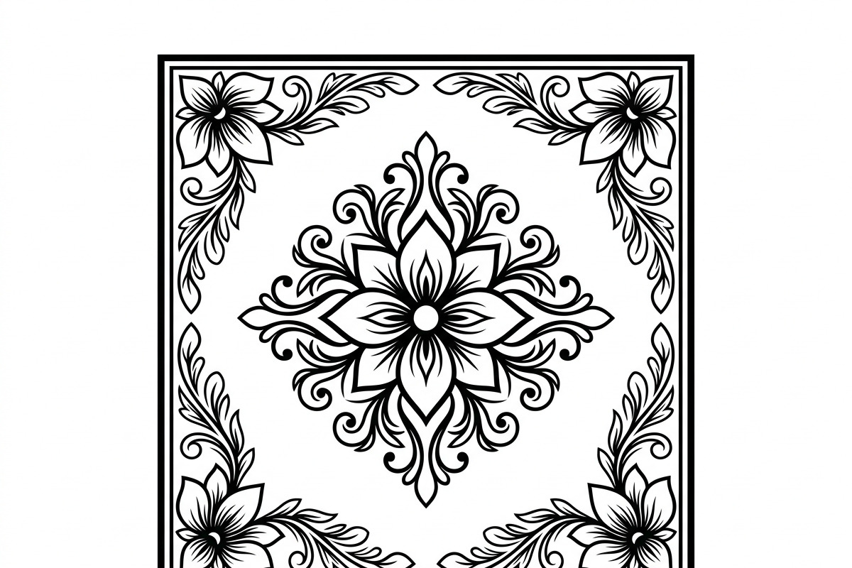 50 Elegant Floral Ornament Bundle, a Decorative Illustration by Amazin_art (Photo 19 of 42)
