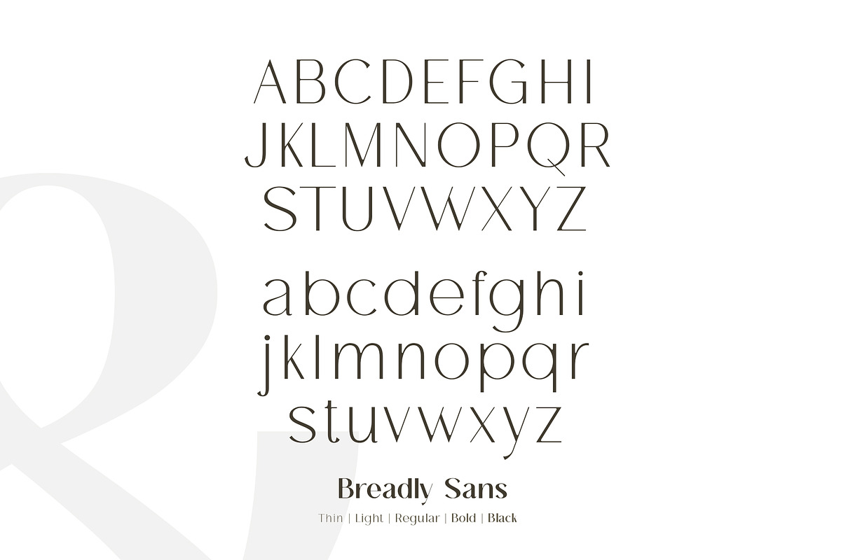 Breadley Sans - Modern Sans Serif, a Sans Serif Font by Ardyanatypes (Photo 10 of 12)