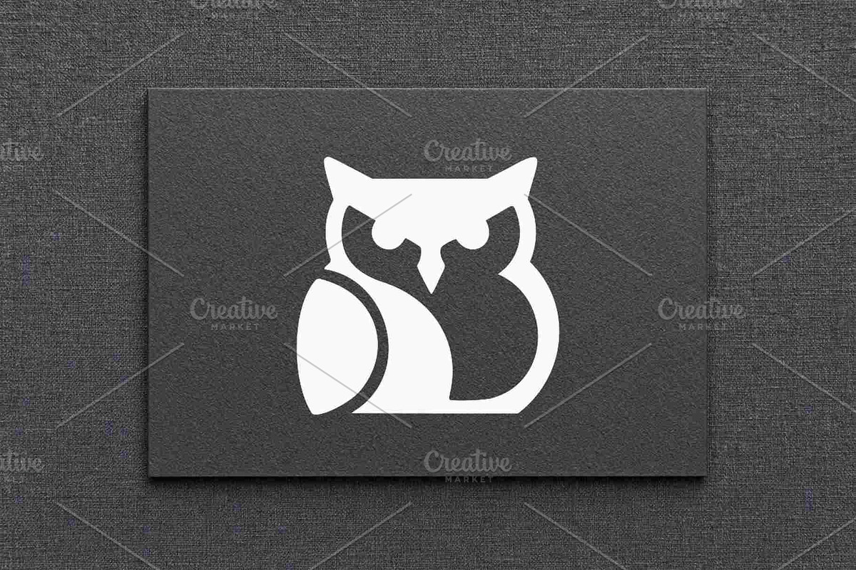 Stylized Owl Vector Art, an Animal Illustration by Vectorium Studio (Photo 4 of 4)