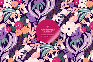 Flat Floral Pattern 2