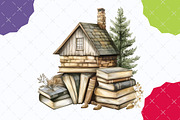 Farmhouse Hanukkah, Rustic Chanukah, an Illustration by designcity5 (Thumbnail 5 of 5)