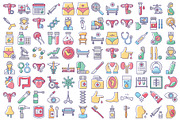 Gynecology & Women Health Icon Pack, an Icon by Vector Portal (Thumbnail 2 of 5)