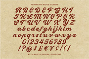 Fairmont Ridge Font Collection, a Script Font by Letterhend Studio (Thumbnail 11 of 11)