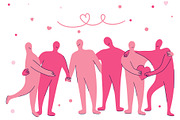 Love Vibes Set, a Seasonal Illustration by Zim Varezhkin (Thumbnail 4 of 12)