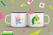 Little Scholar: Cute Animal Clipart, an Animal Illustration by danceyourlife (Thumbnail 3 of 7)