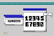 Start Signal - Cute Pixel Font, a Sans Serif Font by HipFonts (Thumbnail 2 of 7)