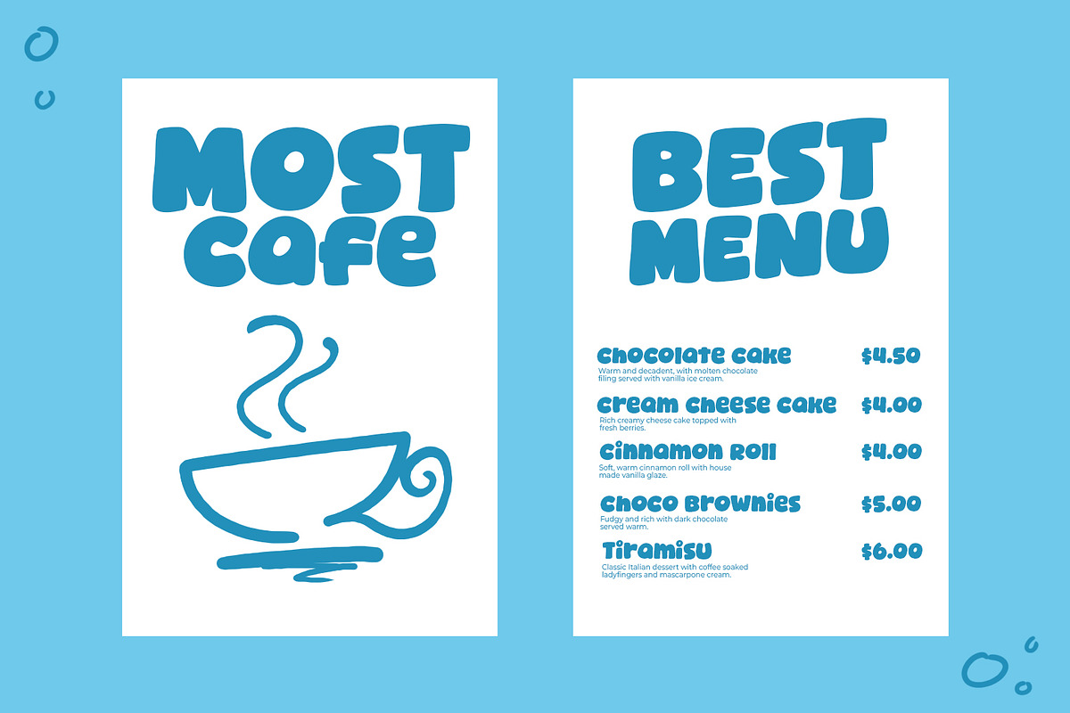 Nowster Cute - Cozy & Display Font, a Handwritten Font by khurasan (Photo 4 of 6)