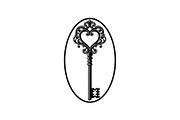 Vintage Key Frame SVG Bundle, an Illustration by Gaye Art (Thumbnail 14 of 31)