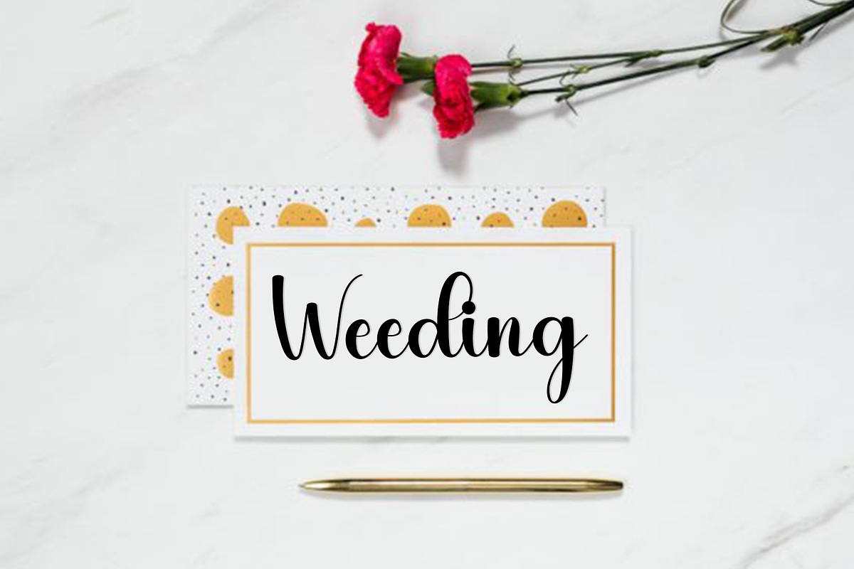 Sweet Girly, a Handwritten Font by FreshTypeINK (Photo 2 of 7)