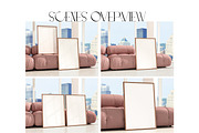Mockup bundle in bright interior, a Product Mockup by N digital designs (Thumbnail 5 of 5)