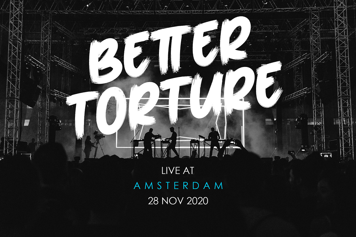 Suffer Through // Handbrush Typeface, a Font by Crump Hand (Photo 5 of 8)
