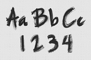Oil Brush Font, a Font by Handmadefont (Thumbnail 9 of 9)