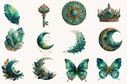 Emerald Celestial Collection, an Illustration by Designworld (Thumbnail 6 of 10)