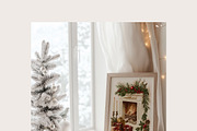 Winter Time Frame Mockup, a Household Mockup by NikiArts (Thumbnail 6 of 17)