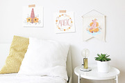 Unicorn clipart. Patterns., an Animal Illustration by Lesya Skripak (Thumbnail 5 of 8)