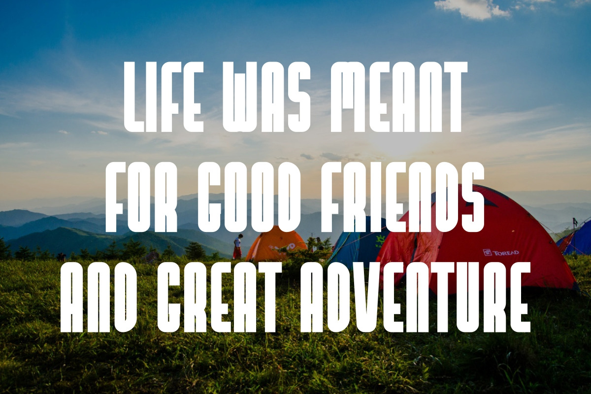 Summer Camping - Modern Vintage Font, a Sans Serif Font by Pian45 Studio (Photo 4 of 13)