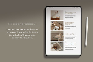 Ashton Squarespace 7.1 Website Theme