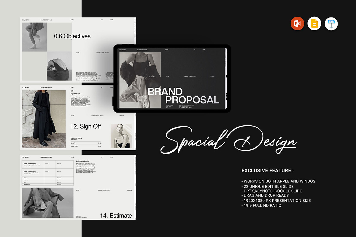 Zex Brand Proposal Presentation, a Presentation Template by Studio Artisan (Photo 3 of 9)
