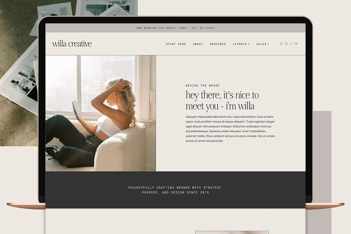 Willa - Elementor Pro, a WordPress Template by Pix & Hue (Photo 3 of 4)