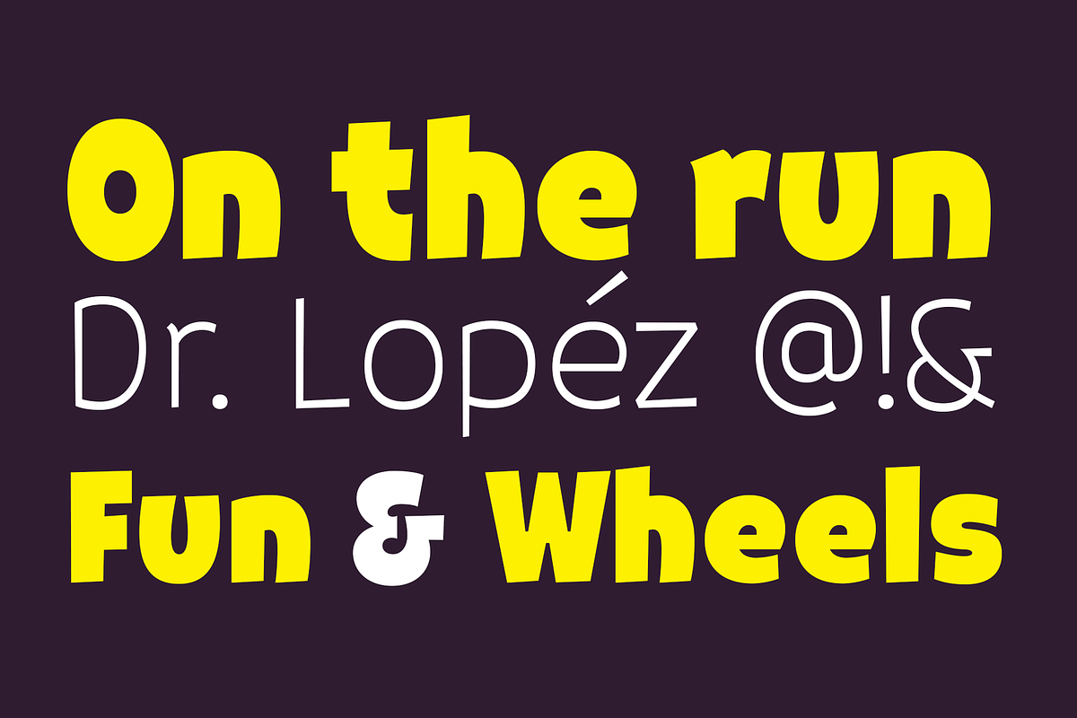 Galpón Pro -80%, a Font by Rodrigo Typo (Photo 5 of 7)