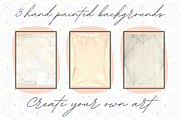 Floral winter bird illust.(handpaint, a Seasonal Illustration by Grandma's Lore (Thumbnail 5 of 12)
