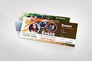 Concert Event Ticket Template, a Card Template by BrandlyTemplate (Thumbnail 2 of 3)