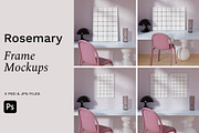 Framed Posters Bundle ROSEMARY, a Print Template by Bonumo (Thumbnail 1 of 10)