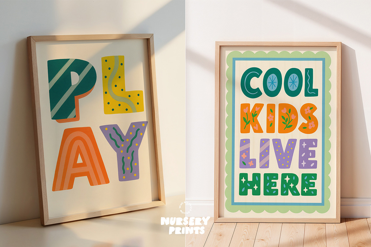 Nursery Prints, a Graphic by Wall Art Print Studio (Photo 13 of 15)