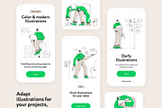 Darfy Business Illustrations, a Finance Illustration by Welovegraphics (Thumbnail 3 of 8)