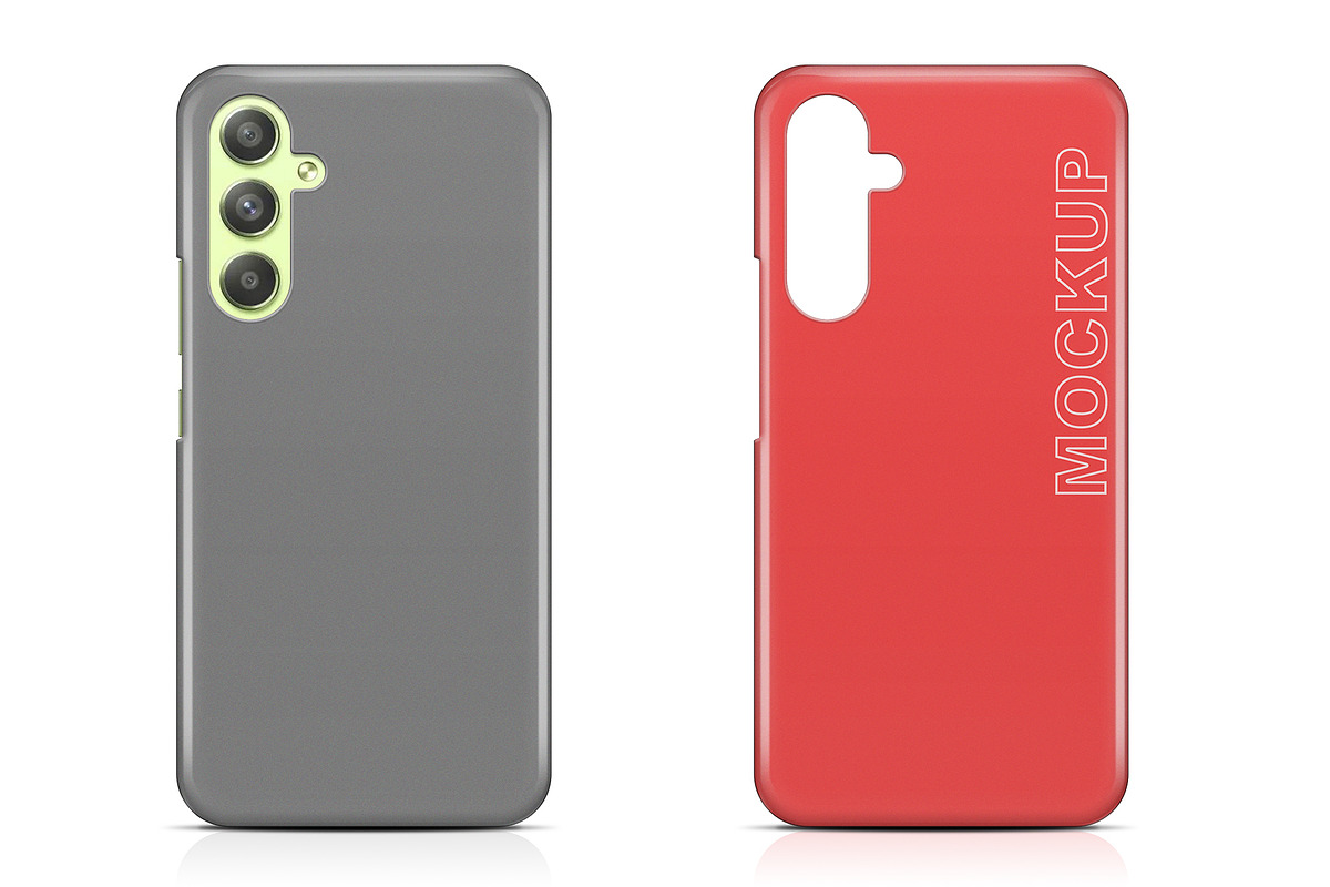 Galaxy A54 5G 3d Phone Case Mockup, an Android Mockup by mockupbuys (Photo 3 of 4)