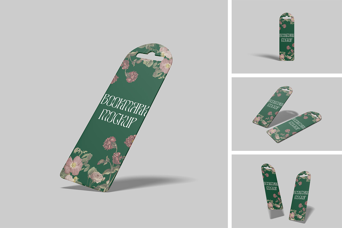 Bookmark Mockup, a Mockup by DxSLEX (Photo 1 of 5)