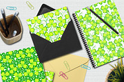 Shamrock - Seamless Patterns, a Pattern Graphic by Elinorka (Thumbnail 3 of 4)
