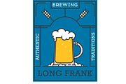 Labels for beer bottles, a Household Mockup by I-RO (Thumbnail 1 of 6)