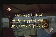 Handwritten Chalk Font Luna's Quill, a Handwritten Font by Perplexitics (Thumbnail 2 of 10)