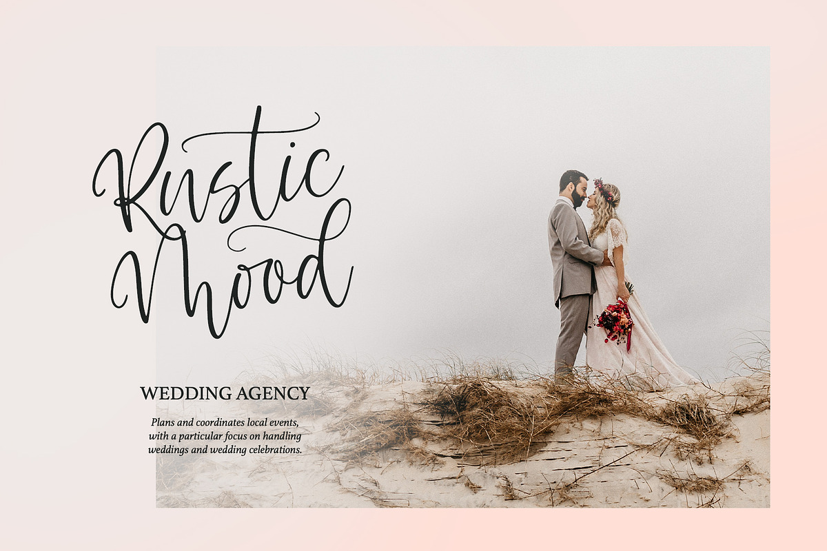 Apricot Delight Romantic Script preview 2