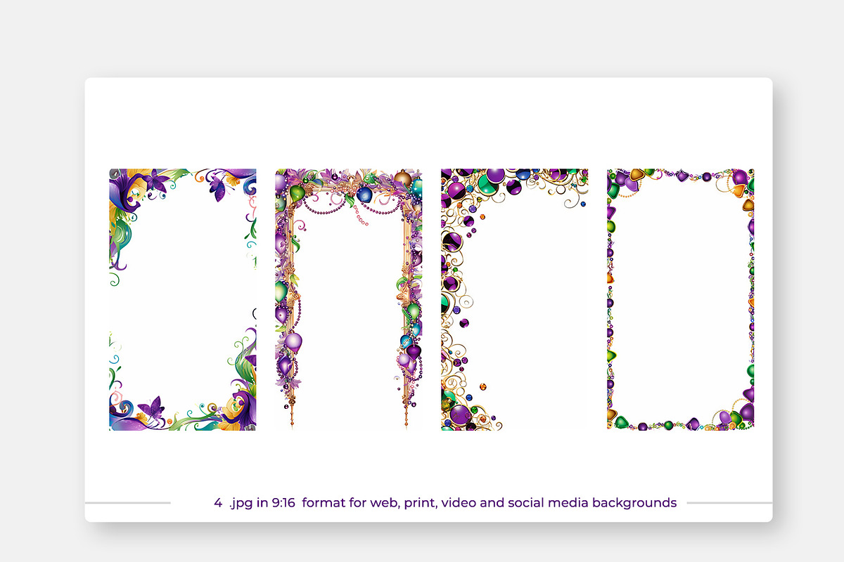 The Mardi Gras Bundle, a Background Graphic by karenfoleyphoto (Photo 4 of 5)